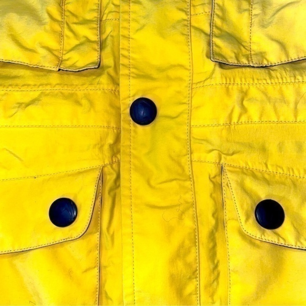 Marmot Men’s Size M Yellow Black Goretex Performance Shell Coat Jacket - Picture 5 of 9